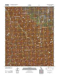 Bates Canyon California Historical topographic map, 1:24000 scale, 7.5 X 7.5 Minute, Year 2012