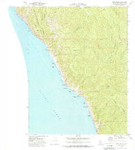 Bear Harbor California Historical topographic map, 1:24000 scale, 7.5 X 7.5 Minute, Year 1969