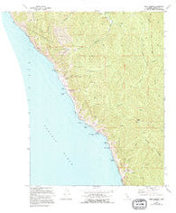 Bear Harbor California Historical topographic map, 1:24000 scale, 7.5 X 7.5 Minute, Year 1969