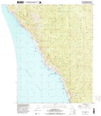 Bear Harbor California Historical topographic map, 1:24000 scale, 7.5 X 7.5 Minute, Year 1997