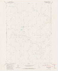 Bear Peak California Historical topographic map, 1:24000 scale, 7.5 X 7.5 Minute, Year 1982