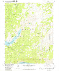 Bear River Reservoir California Historical topographic map, 1:24000 scale, 7.5 X 7.5 Minute, Year 1979
