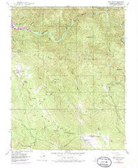 Bear Valley California Historical topographic map, 1:24000 scale, 7.5 X 7.5 Minute, Year 1947