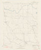 Bear Valley California Historical topographic map, 1:24000 scale, 7.5 X 7.5 Minute, Year 1947