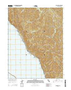 Bear Harbor California Current topographic map, 1:24000 scale, 7.5 X 7.5 Minute, Year 2015