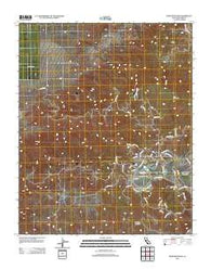 Bear Mountain California Historical topographic map, 1:24000 scale, 7.5 X 7.5 Minute, Year 2012