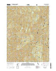 Bear Peak California Current topographic map, 1:24000 scale, 7.5 X 7.5 Minute, Year 2015