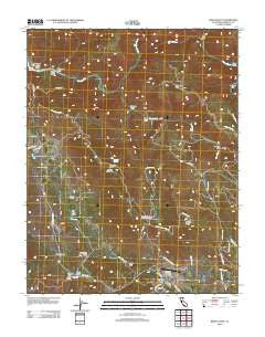 Bear Valley California Historical topographic map, 1:24000 scale, 7.5 X 7.5 Minute, Year 2012