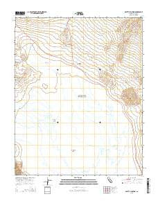 Beatty Junction California Current topographic map, 1:24000 scale, 7.5 X 7.5 Minute, Year 2015