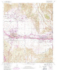 Beaumont California Historical topographic map, 1:24000 scale, 7.5 X 7.5 Minute, Year 1953