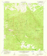 Beauty Mountain California Historical topographic map, 1:24000 scale, 7.5 X 7.5 Minute, Year 1960