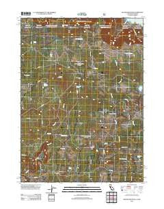 Beaver Mountain California Historical topographic map, 1:24000 scale, 7.5 X 7.5 Minute, Year 2012