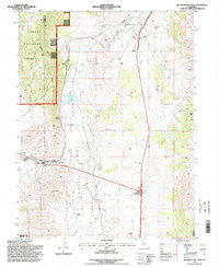 Beckwourth Pass California Historical topographic map, 1:24000 scale, 7.5 X 7.5 Minute, Year 1994
