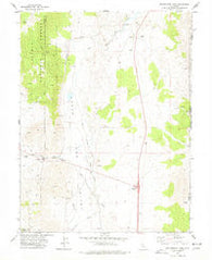 Beckwourth Pass California Historical topographic map, 1:24000 scale, 7.5 X 7.5 Minute, Year 1975