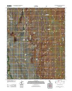 Bee Springs Canyon California Historical topographic map, 1:24000 scale, 7.5 X 7.5 Minute, Year 2012