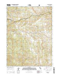 Beegum California Current topographic map, 1:24000 scale, 7.5 X 7.5 Minute, Year 2015