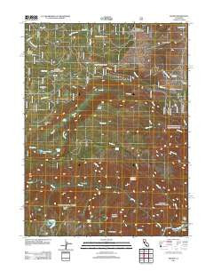 Belden California Historical topographic map, 1:24000 scale, 7.5 X 7.5 Minute, Year 2012