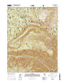Belden California Current topographic map, 1:24000 scale, 7.5 X 7.5 Minute, Year 2015