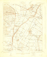 Bell California Historical topographic map, 1:24000 scale, 7.5 X 7.5 Minute, Year 1923
