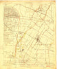 Bell California Historical topographic map, 1:24000 scale, 7.5 X 7.5 Minute, Year 1925