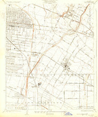 Bell California Historical topographic map, 1:24000 scale, 7.5 X 7.5 Minute, Year 1925