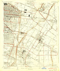 Bell California Historical topographic map, 1:24000 scale, 7.5 X 7.5 Minute, Year 1936