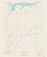 Bella Vista California Historical topographic map, 1:24000 scale, 7.5 X 7.5 Minute, Year 1965