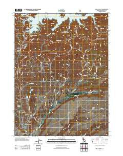Bella Vista California Historical topographic map, 1:24000 scale, 7.5 X 7.5 Minute, Year 2012