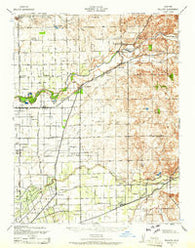 Bellota California Historical topographic map, 1:62500 scale, 15 X 15 Minute, Year 1939