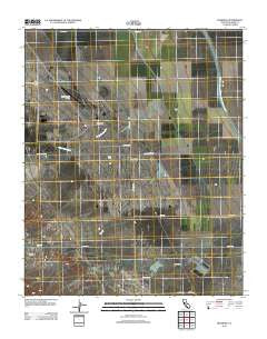 Belridge California Historical topographic map, 1:24000 scale, 7.5 X 7.5 Minute, Year 2012