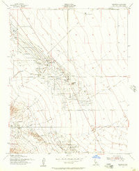 Belridge California Historical topographic map, 1:24000 scale, 7.5 X 7.5 Minute, Year 1953