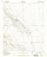 Belridge California Historical topographic map, 1:24000 scale, 7.5 X 7.5 Minute, Year 1953