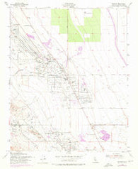 Belridge California Historical topographic map, 1:24000 scale, 7.5 X 7.5 Minute, Year 1953