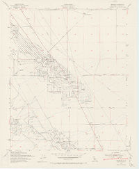 Belridge California Historical topographic map, 1:24000 scale, 7.5 X 7.5 Minute, Year 1953