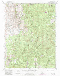 Ben Hur California Historical topographic map, 1:24000 scale, 7.5 X 7.5 Minute, Year 1947