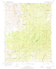 Ben Hur California Historical topographic map, 1:24000 scale, 7.5 X 7.5 Minute, Year 1947