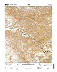 Bena California Current topographic map, 1:24000 scale, 7.5 X 7.5 Minute, Year 2015