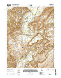 Bend California Current topographic map, 1:24000 scale, 7.5 X 7.5 Minute, Year 2015