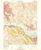 Benicia California Historical topographic map, 1:24000 scale, 7.5 X 7.5 Minute, Year 1952