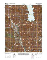 Benmore Canyon California Historical topographic map, 1:24000 scale, 7.5 X 7.5 Minute, Year 2012