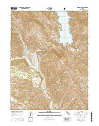 Benmore Canyon California Current topographic map, 1:24000 scale, 7.5 X 7.5 Minute, Year 2015