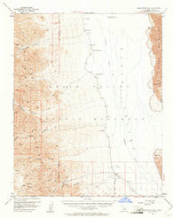 Bennetts Well California Historical topographic map, 1:62500 scale, 15 X 15 Minute, Year 1952