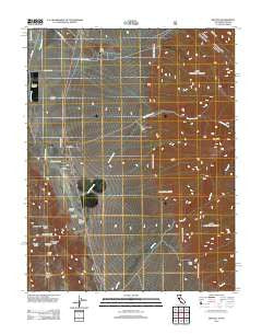 Benton California Historical topographic map, 1:24000 scale, 7.5 X 7.5 Minute, Year 2012
