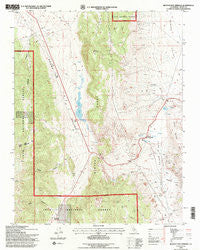 Benton Hot Springs California Historical topographic map, 1:24000 scale, 7.5 X 7.5 Minute, Year 1994