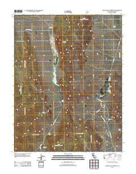 Benton Hot Springs California Historical topographic map, 1:24000 scale, 7.5 X 7.5 Minute, Year 2012