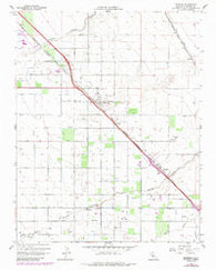 Berenda California Historical topographic map, 1:24000 scale, 7.5 X 7.5 Minute, Year 1961