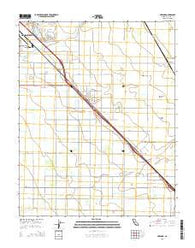 Berenda California Current topographic map, 1:24000 scale, 7.5 X 7.5 Minute, Year 2015