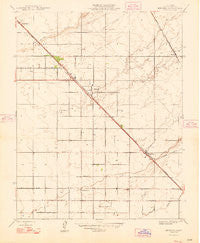 Berenda California Historical topographic map, 1:24000 scale, 7.5 X 7.5 Minute, Year 1948