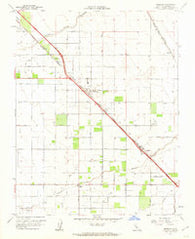 Berenda California Historical topographic map, 1:24000 scale, 7.5 X 7.5 Minute, Year 1961