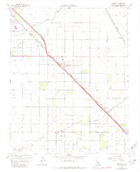 Berenda California Historical topographic map, 1:24000 scale, 7.5 X 7.5 Minute, Year 1961